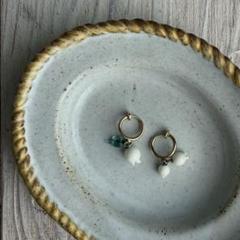 オカベマキコ｜しゃぼんの実の耳飾り ピアス | 趣佳[syuca.jp