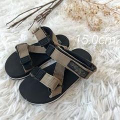 Ampersandスポーツサンダル 15cm 可愛い お洒落 マジックテープ