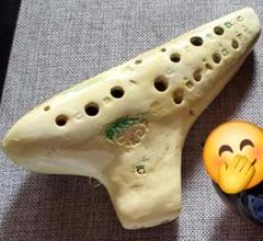パリコレクション 陶器製 ダブルオカリナ - メルカリ 管楽器・吹奏楽器