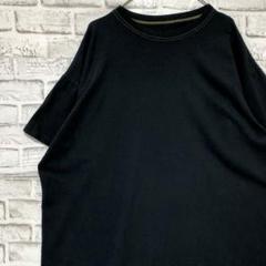 USA製90sヴィンテージTシャツ！シングルステッチ　ブラック半袖古着XL711