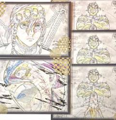 宇髄天元　原画ポスター　ポストカードつき 鬼滅の刃 作画 鬼滅の刃 ufotableDINING 遊郭編2期 原画ポスター