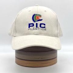 p.i.c. plastics プラスチック加工 企業 刺繍 キャップ 古着