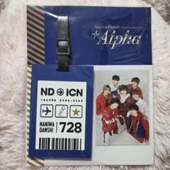 【新品】なにわ男子 香港 ソウル 韓国 ラゲッジタグ 銀テープ セット なにわ男子 +Alpha アジアツアー ソウル 韓国銀テープフル 1本