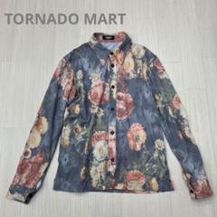 ☆ TORNADO MART トルネードマート 花柄 コットン シャツ