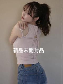 正規品 新品 andmary Heart point tops pink 正規品】andmary Heart point tops pink - メルカリ