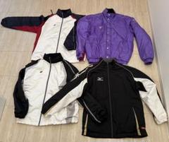 【まとめ売り】ランニング衣類4点 ミズノ ジャージ ウィンドブレーカー