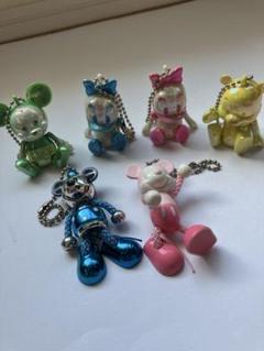 中古 スティッチ ディズニー マスコット ストラップ ミニチュア