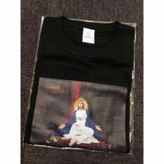 ★【限定】髭ミルク 望みTee フロントマリアスニーカープリントTシャツ
