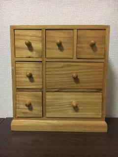 木製 小物入れ チェスト