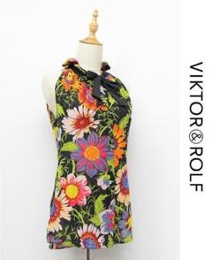 美品 VIKTOR&ROLF ボウタイブラウス ノースリーブのサムネイル