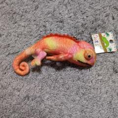 カメレオンのレオくん　ぬいぐるみストラップ