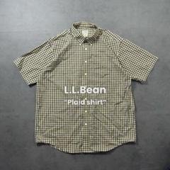 L.L.Bean S/S shirt マイクロチェック 半袖シャツ XL 古着のサムネイル