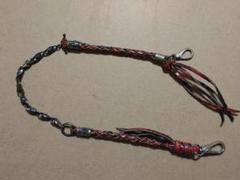 ハンドメイド 本革 ウォレットチェーン