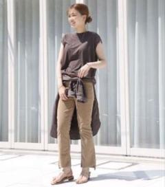 Deuxieme Classe マザー コーデュロイ インサイダークロップ27