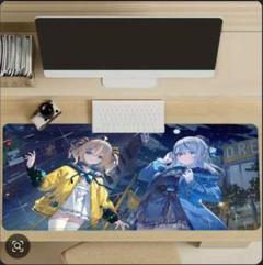 ミッドナイトブルー　スリーブ　プレイマット　ホロライブ　チェキ風　沙花叉クロヱ ホロライブ 沙花叉クロヱ 水着 スリーブ プレイマット セット