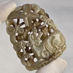 中国 唐物 玉佩  美品  細工彫  古玉 翡翠 透かし彫り 根付け  時代物 2025年最新】玉佩の人気アイテム - メルカリ