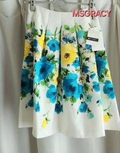 ✨M’S☆GRACY✨新品✨花柄スカート❤️ M'S GRACY 花柄 フレア スカート 日本製 - メルカリ