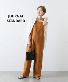 【人気】JOURNAL STANDARD サロペット ブラウン 麻 パンツ 秋