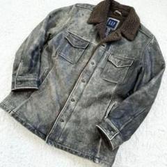 90s old gap レザージャケット　裏ボア　鬼フェード　雰囲気系　グランジ 90s old gap レザージャケット裏ボア鬼フェード雰囲気系グランジ