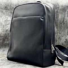 近年モデル 極美品✨BALLY バックパック リュック ビジネス シボ革