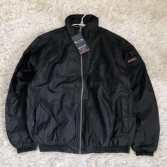 【新品】BOXE SPORTS ナイロンジャケット 作業着 軽量 裏フリース 黒