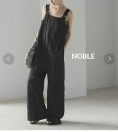 完売商品❗️新品✨【NOBLE】サロペットAラインスカート ブラック 38 サロペットAラインスカート（ロング・マキシ丈スカート）｜NOBLE