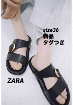2025年最新】zara バックルフラットサンダルの人気アイテム