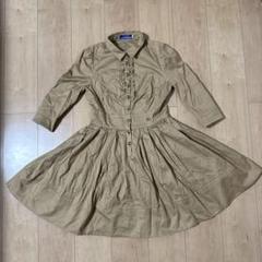 バーバリーブルーレーベル★七分袖ワンピース　38 未着用