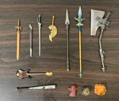 可動フィギュア ミニチュア アクセサリー 武器セット