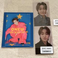 ONEW 「Life goes on」全６種　トレカ付き ONEW 「Life goes on」全6種 トレカ付き