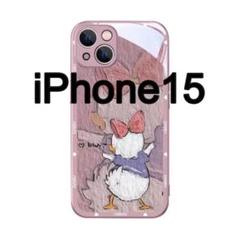 iPhone15 iPhoneケース　デイジー　ディズニー　　スマホケース