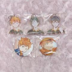 ハイキュー!! Ani-Art 缶バッジ アクキー アクリルキーホルダー