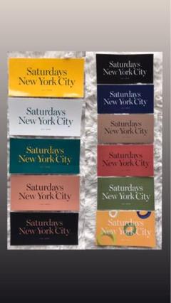 SATURDAYS SURF NYC 非売品ステッカー 11枚セット 新品未使用のサムネイル