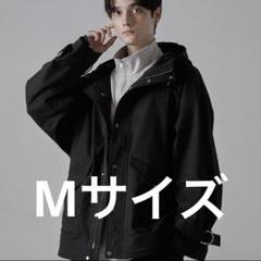 【CLEL】ミリタリーデザイン マウンテンパーカー ブラック系1 CLEL】Military Design Mountain Parka/ミリタリーデザイン