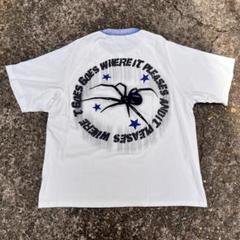 スパイダーロゴTシャツ ホワイト