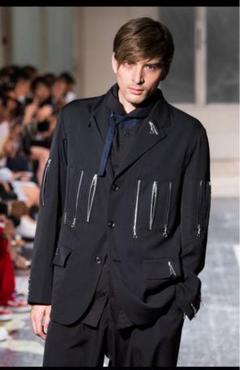 S*i様 YOHJI YAMAMOTO 16momme N−FR CUT ZIP YOHJI YAMAMOTO 16momme N−FR CUT ZIP JKT - メルカリ