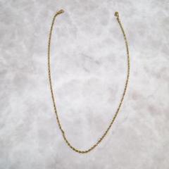 ネックレス ゴールド アクセサリー メンズ レディース 幅2mm 長さ45cm
