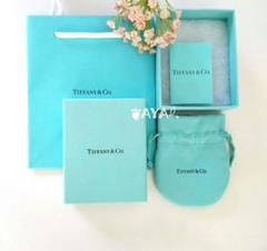 現行品 新品未使用 Tiffany ティファニー 空箱 巾着袋 ラッピング✖️4 ♥現行品♥新品未使用♥ティファニー空箱 巾着袋♥4set