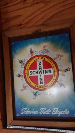 SCHWINN 円看板 SCHWINN 円看板