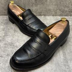 ✨美品✨リーガル REGAL コインローファー【27】JJ16 シボ革 ブラック REGAL 【正規品】 リーガル JJ16 AL スコッチブラック