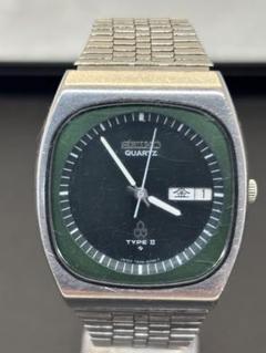 セイコー TYPE II クォーツ レトロ7546-6000 稼働 電池交換済み