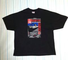 ロシア U-484 ミサイル潜水艦 Tシャツ XL　古着のサムネイル
