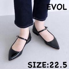 【新品未使用箱有り】バックストラップ フラットシューズ　24.5 プラットフォームバックストラップメッシュサンダル(505931032