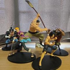 ワンピース 白ひげ海賊団 フィギュア 10体 ワンピース 白ひげ海賊団フィギュアセット 10体セット
