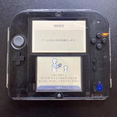 ニンテンドー2DS クリアブラック 本体