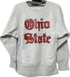 【美品】Champion リバースウィーブ Ohio オハイオ【XL サイズ】 90's USA製 champion reverse weave “Ohio State” プリント