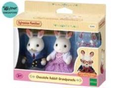 シルバニアファミリー チョコレートうさぎの祖父母　輸入品