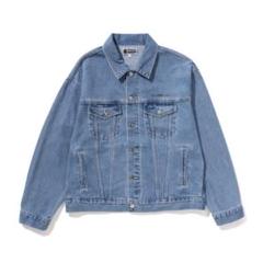 希少　初期Ape 初期エイプ　ホワイトデニムジャケット 生成り　アイボリー　Ｌ ベイプから世界屈指の技術で作り上げた新作デニムコレクションが