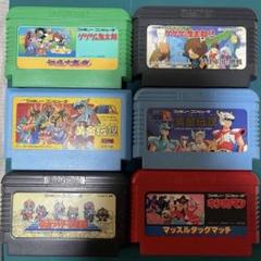 ファミコンソフト バンダイ6本セット