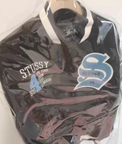 do5 STUSSY スカジャン ビッグロゴ 刺繍 黒×桃色 メンズMサイズ STUSSY（スカジャン）のフリマアイテム一覧